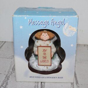 🎄 Message Angel · “Joy to the World” · Abbey Press 1996